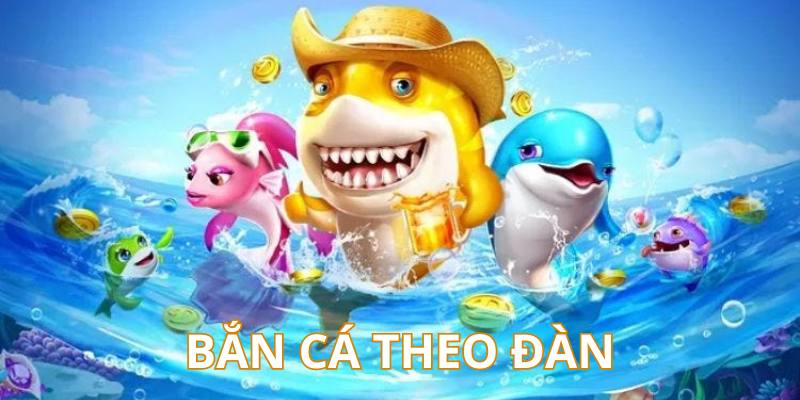 Bắn Cá Xèng - Game Bắn Cá Online Làm Mưa Làm Gió 2024 5 Nên bắn cá xèng theo đàn để kiếm nhiều xu thưởng